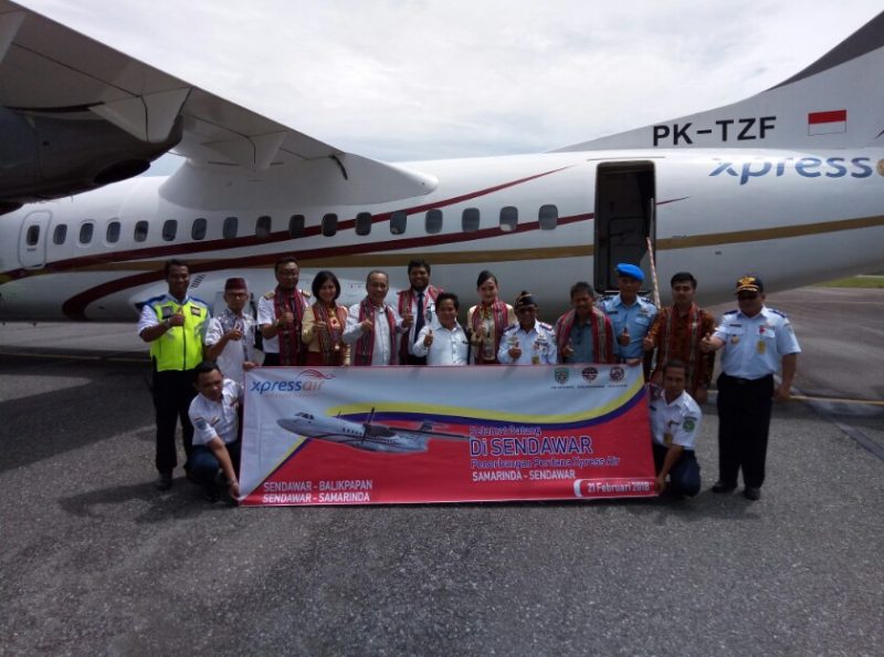 Pemerintah Kubar Bersama Awak Xpress Air