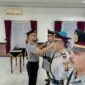 Penyematan Kepangkatan Mutasi Kapolsek Polres Kubar