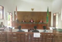 Suasana Sidang Penjual Miras