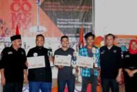 Juara I,II,III Stand Up Comedy Bersama Ketua KPU Kubar