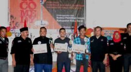 Juara I,II,III Stand Up Comedy Bersama Ketua KPU Kubar