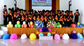 50 Murid TK Gracia Saat Foto Bersama