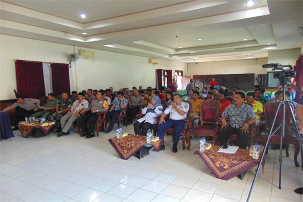 Foto: Peserta Rapat Koordinasi Pemilu Damai 2019 / wartakubar.id / Henry Situmorang