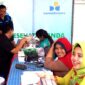 Foto: Pemeriksaan Kesehatan Gratis Dalam rangka HUT Bankaltimtara KE-53 / WARTAKUBAR,com / HENRY SITUMORANG