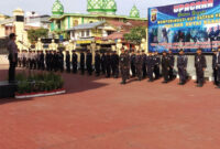 Upacara HUT Satpam Ke-38