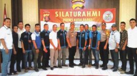 AJK Silaturahmi Dengan Kapolres Kubar AKBP I Putu Yuni Setiawan