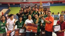 Tim Futsal SMA Negeri 1 Sendawar Juara I Festival Futsal Pelajar Kutai Barat 2019