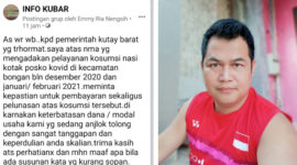 Postingan Emmy dan Alsiyus