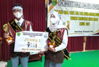 Juara I Pemilihan Duta Pelajar Tingkat SMA/SMK/MA/SLB,SMAN 1 Jempang