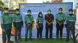 Jjajaran Manajemen PT Bayan Resources TBK Site Melak Bersama Dirut Klinik Permata Husada dr.Waluyo
