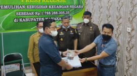 Pers Rilis Pengembalian Kerugian Keuangan Negara Pemkab Mahakam Ulu
