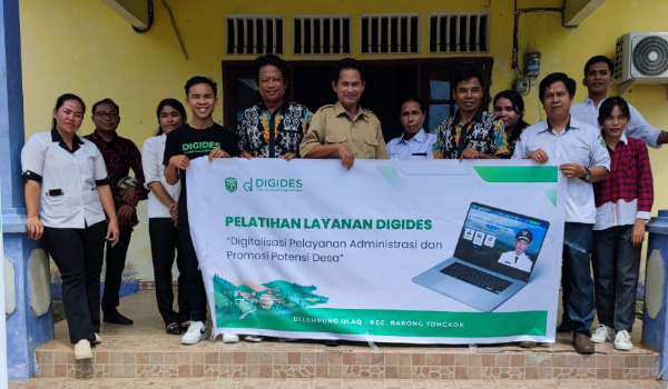 Foto Bersama Peserta Sosialisasi dan Pelatihan Digitalisasi Desa (Digides)