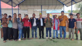 Foto Bersama Ketua IKBSU Kubar marulam Manihuruk, ST Dengan Tim Formatur Mubes IKBSU Ke-2 Tahun 2023