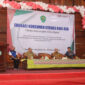 Bupati Mahulu Saat Menyampaikan Sambutan Sosialisasi Edukasi Trnasaksi bagi ASN