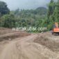 Foto Proyek Pembangunan Jalur Darat di Batuan Kecamatan Long Hubung