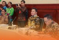 Bupati Mahulu Saat Menghadiri Undangan RUPS PT.Bankaltimtara Tahun Buku 2023