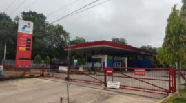 SPBU 6475501 Belintut 3 Hari Setelah Kebakaran