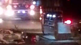 Foto Tangkapan Layar Video Peristiwa Kecelakaan di Jengan Danum