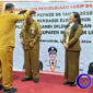 Bupati Mahulu Bonifasius Belawan Geh, SH,ME Saat Membuka Bimtek Aplikasi SRIKANDI