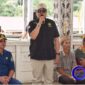 Bupati Mahulu Bonifasius Belawan Geh Saat melakukan Peninjauan di 3 Kecamatan yang Terdampak Banjir