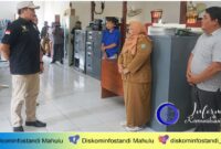 Bupati Mahulu Bonifasius Belawan Geh Saat Melakukan Sidak ke 24 OPD