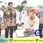 Bupati Mahulu Bonifasius Belawan Geh Saat Mersmikan Gereka Katolik Batoq Kelo