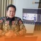 Bupati Mahulu Bonifasius Belawan Geh, SH, ME Saat Mengikuti Rapim Pembahasan TPA dan Air Bersih