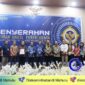Foto Bersama Bupati Mahulu Bonifasius Belawan geh dan BPK RI Saat penyerahan WTP LKPD Tahun 2023