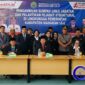Foto Bersama Bupati Mahulu Dr.Bonifasius Belawan Geh, SH, MH Saat Melantik 12 PNS