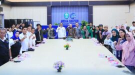 Kadiskominfo Kabupaten Mahulu Markus Wan Saat Mengikuti Pelatihan yang diselenggarakan oleh Diskominfo Kaltim