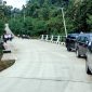 Jalan poros Lakan Bilem - Intu Lingau kecamatan Nyuatan sepanjang 36 km diresmikan bupati Kutai Barat FX.Yapan, Rabu (16/10/2024) sore. 