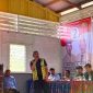 Calon Bupati Kubar H.Ahmad Syaiful Acong Saat Menyampaikan Orasi Politik Saat Kampanye