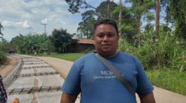 Petinggi Kampung Intu Lingau Abednego