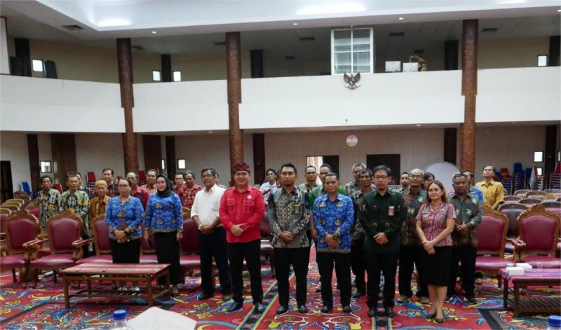 Pemkab Kubar Menggelar Sosialisasi UU Perkawinan dan Hukum Adat Untuk Mencegah Pernikahan Dini.