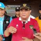 Bupati Kubar FX.Yapan mengatakan Kabupaten Kutai Barat bisa menjadi seperti Lampung untuk menyuplai kebutuhan Ibukota Nusantara pada peringatan Hari Pangan Sedunia di Alun-alun Itho Sendawar, Sabtu (19/10/2024).