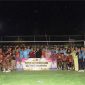 Bupati FX Yapan Menyaksikan Secara Langsung Penutupan Turnamen Bola Voli Jengan Danum Open Kampung Se Kubar Tahun 2024.