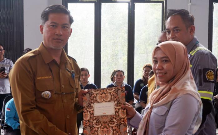 Camat Damai, Iman Setiadi, hadir dalam Pembukaan Kegiatan Pelatihan.
