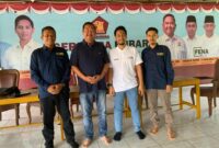Wakil Ketua I DPRD Provinsi Kaltim Ekti Imanuel Saat Menerima Audiensi Pengurus SMSI Kubar.