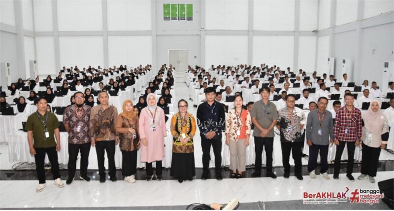 Sebanyak 740 Peserta Mengikuti Seleksi Kompetensi Seleksi PPPK Tahap II.