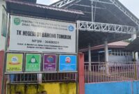 Plang TK Negeri Barong Tongkok dengan nilai Anggaran Rp.10 Juta.