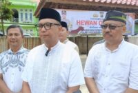 Kapolres Kutai Barat AKBP Boney M Wicaksono, SIK didampingi Wakapolres Kompol Subari.