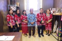 Ketua Dekranasda Mahulu, Yovita Serukan pelestarian Sulam La'aq Sebagai Warisan Lokal.
