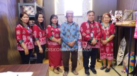 Ketua Dekranasda Mahulu, Yovita Serukan pelestarian Sulam La'aq Sebagai Warisan Lokal.