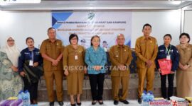 Caption : Foto Wakil Bupati Mahakam Ulu (Mahulu), Drs Yohanes Avun Saat Konsolidasi Tim Kampung Untuk percepatan Penurunan Stunting 2025.