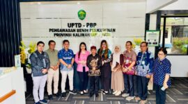 Caption : Foto Gabungan Fraksi Komisi II DPRD Mahakam Ulu (Mahulu) Saat Kunker ke UPTD PBP Kaltim.