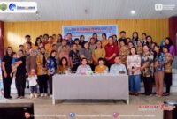 Foto : Ikatan Dokter Anak Indonesia (IDAI) Kaltim Menggelar Bakti Sosial di Mahulu.