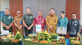 Foto : Bupati Kutai Barat Frederick Edwin Saat Menghadiri Peringatan HUT ke-60 Bankalimtara.