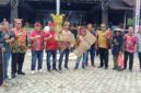 Foto : Olahraga Tradisional Bahempas Menjadi Pusat Perhatian Para Pengunjung Saat Pembukaan Festival Dahau 2025 HUT ke-26 Kutai Barat.