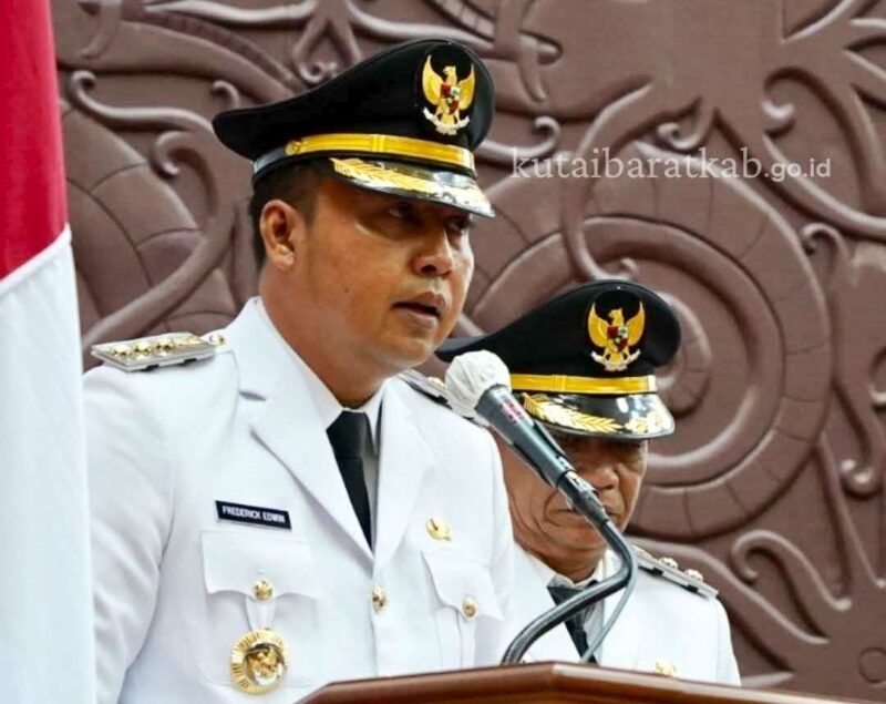 Foto : Bupati Kutai Barat (Kubar), Frederick Edwin (Ist).