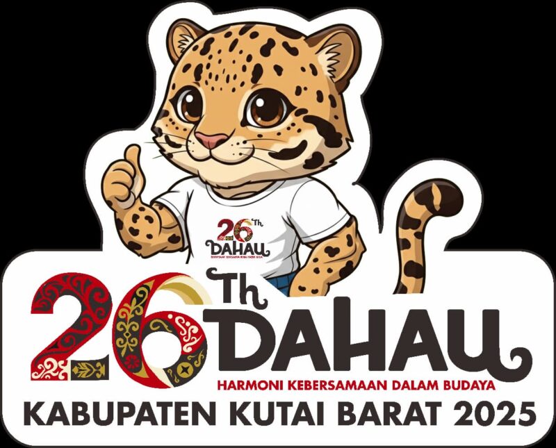 Logo HUT ke-26 Kabupaten Kutai Barat Tahun 2025